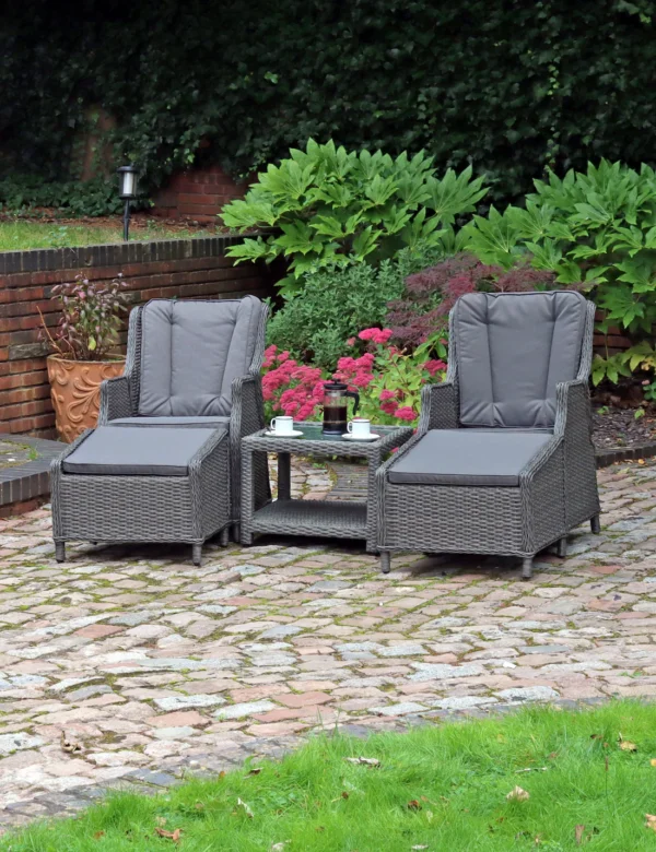 Paris 2 Seater High Back Recliner Comfort Set